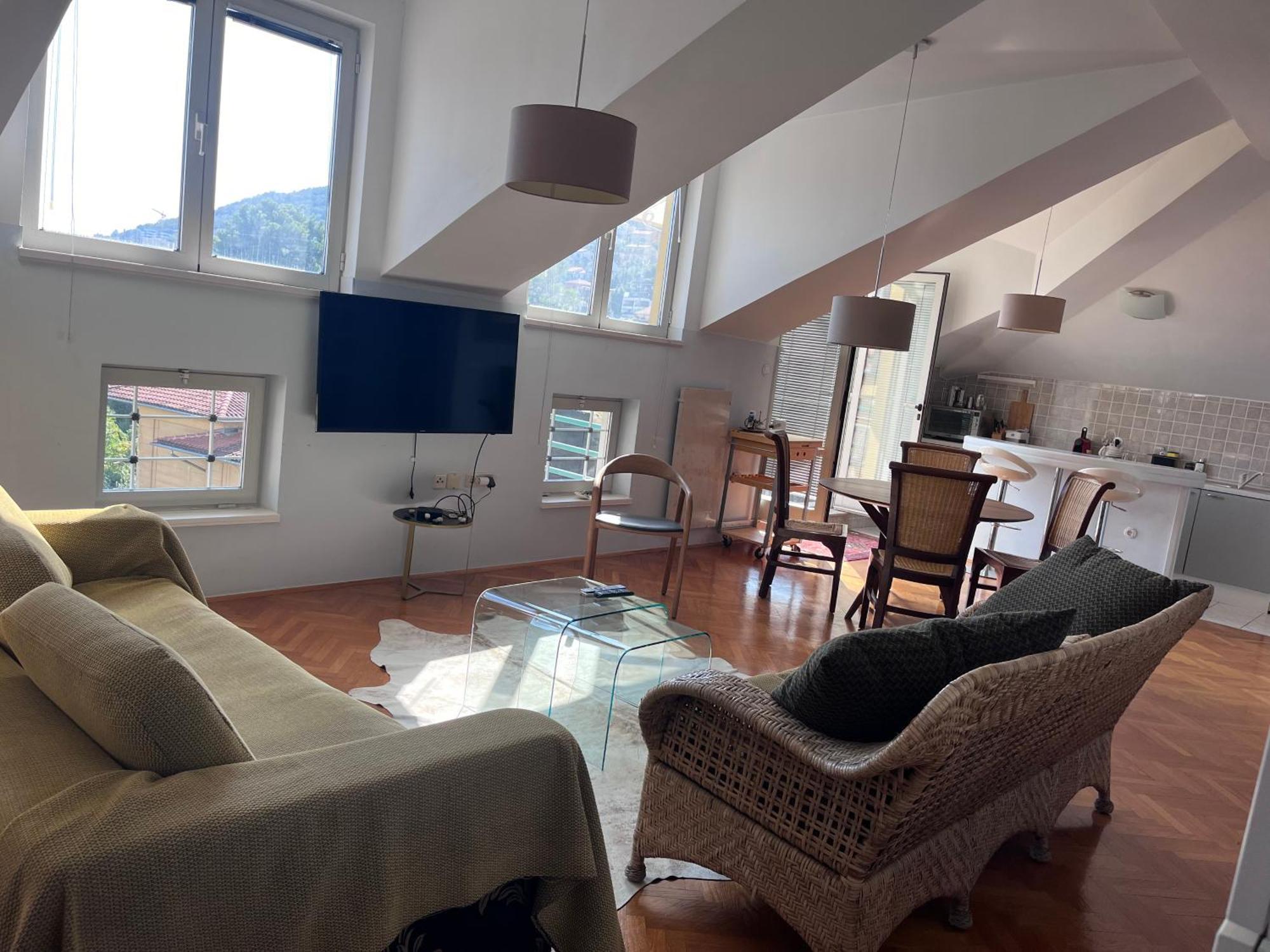 Penthouse And Piano Nobile Prkg Wifi Garden Near Beach Away From Roads Opatija Exterior foto
